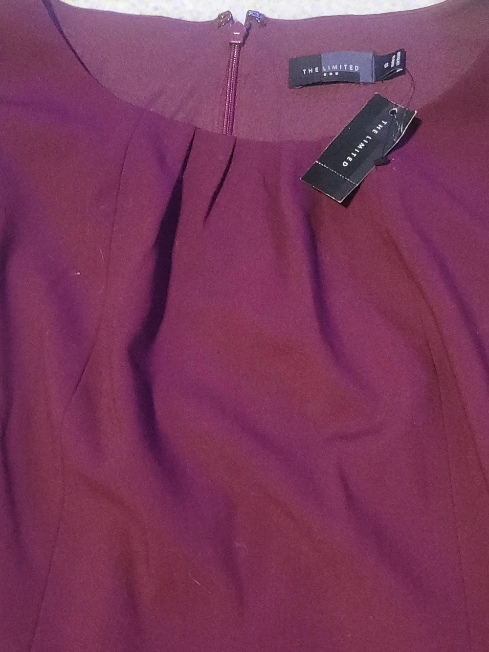 The Limited Wine Sheath Dress